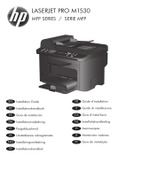 HP LaserJet Pro M1536 Multifunction Printer series Guía de instalación
