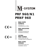 M-system PRF-960N1 El manual del propietario