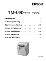 Epson TM-L90 with Peeler Manual de usuario