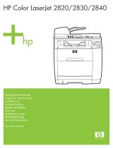 HP Color LaserJet 2800 All-in-One Printer series El manual del propietario