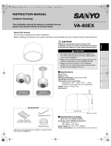 Sanyo VA-80EX Manual de usuario