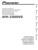 Pioneer AVH-2300DVD El manual del propietario