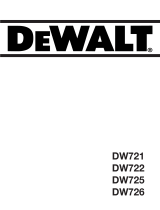 DeWalt DW721 El manual del propietario