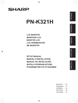 Sharp PNK321H El manual del propietario