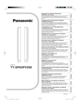 Panasonic TYSP65PV500 Instrucciones de operación