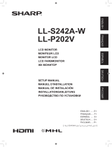 Sharp LL-S242A-W El manual del propietario