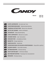 Candy cbt 96 x Manual de usuario