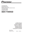Pioneer DEH-9300SD El manual del propietario