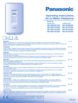 Panasonic WHUD14CE8 Instrucciones de operación