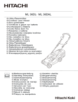 Hitachi Koki ML36DAL Manual de usuario