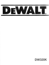 DeWalt DW320-----D El manual del propietario