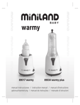 Miniland Baby WARMY 89017 Manual de usuario