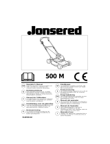 Jonsered 500 M El manual del propietario