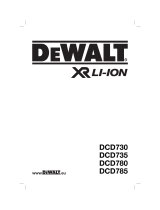 DeWalt DCD730 El manual del propietario