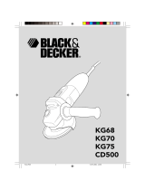 Black & Decker KG68 El manual del propietario