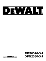 DeWalt DPS8016-XJ Manual de usuario