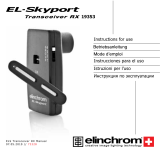 Elinchrom EL-Skyport Transceiver RX Manual de usuario