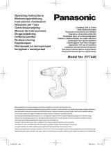 Panasonic EY 7440 El manual del propietario