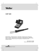 Weller HAP 200 Manual de usuario
