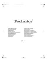 Technics SE-R1 El manual del propietario