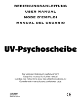 EuroLite UV-PSYCHO-WHEEL Operating Instructions Manual