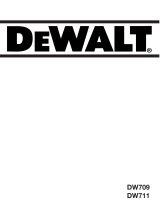 DeWalt DW709 T 2 El manual del propietario
