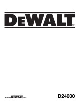 DeWalt D24000 T 2 El manual del propietario