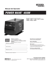Lincoln Electric Power Wave 455M Instrucciones de operación