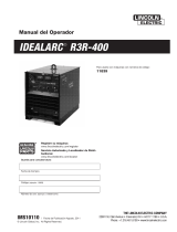 Lincoln Electric Idealarc R3R-400 Instrucciones de operación