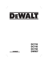 DeWalt DC 740 El manual del propietario