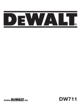 DeWalt DW711 El manual del propietario
