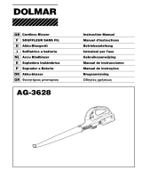 Dolmar AG-3628 El manual del propietario