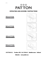 Patton Master threeburner El manual del propietario