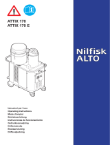 Nilfisk ATTIX 170 TYPE 22 El manual del propietario