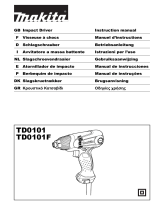 Makita TD0101 El manual del propietario