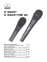 AKG C 5900-TM 40 El manual del propietario