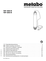 Metabo TBP 5000 M El manual del propietario