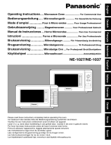 Panasonic NE1037 El manual del propietario