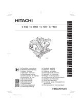 Hikoki C7U2 Manual de usuario