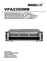 HQ Power VPA2300MB Manual de usuario