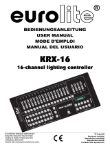 EuroLite KRX-16 Manual de usuario