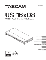 Tascam US-16X08 El manual del propietario