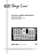 IMG Stage Line MPX-808 El manual del propietario