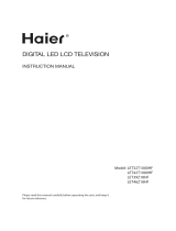Haier LET42T1000HF Manual de usuario