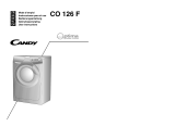 Candy CO 126F/L1-S Waschmaschine Manual de usuario