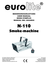EuroLite N-110 Smoke-machine Manual de usuario