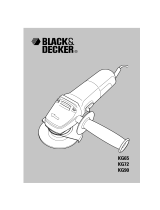 Black & Decker KG65 Manual de usuario