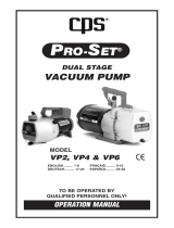 CPS Pro-Set VP6 Instrucciones de operación