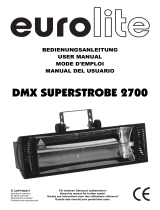 EuroLite Superstrobe 2700 Manual de usuario