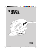 Black & Decker KA150 El manual del propietario